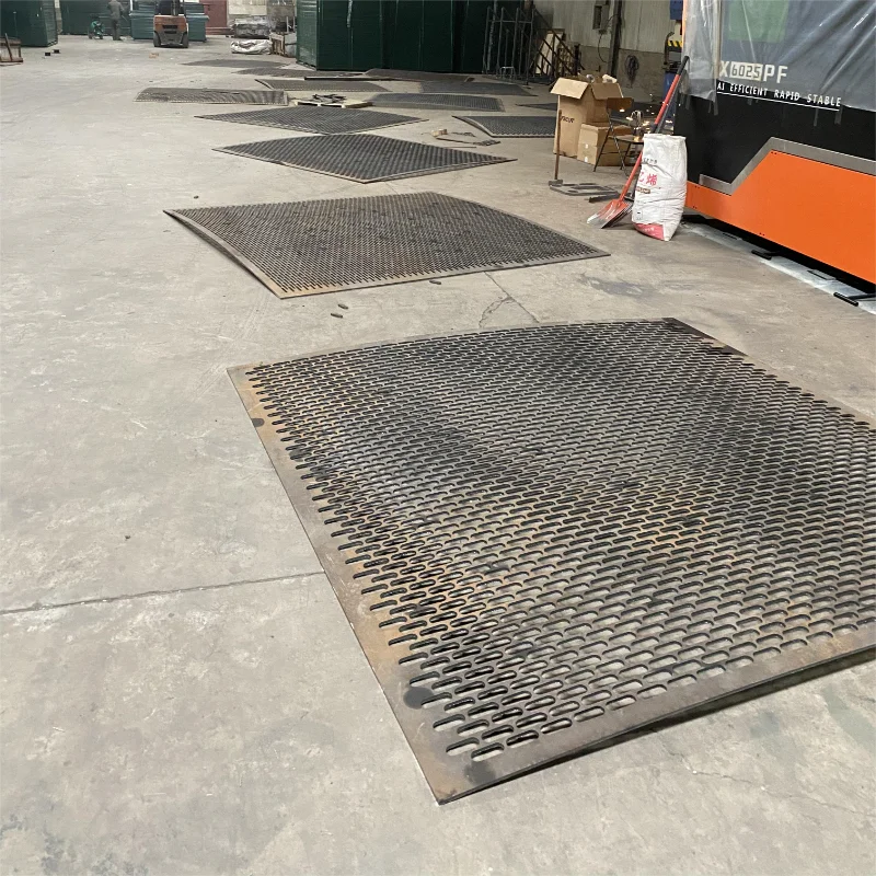 High performance wear-resistant steel plate processing holes and grooves customized production - Image 4