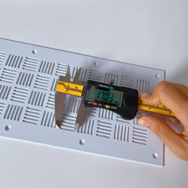 Air outlet aluminum perforated metal protection cover plate long holes combined perforated decorative plate - Image 4