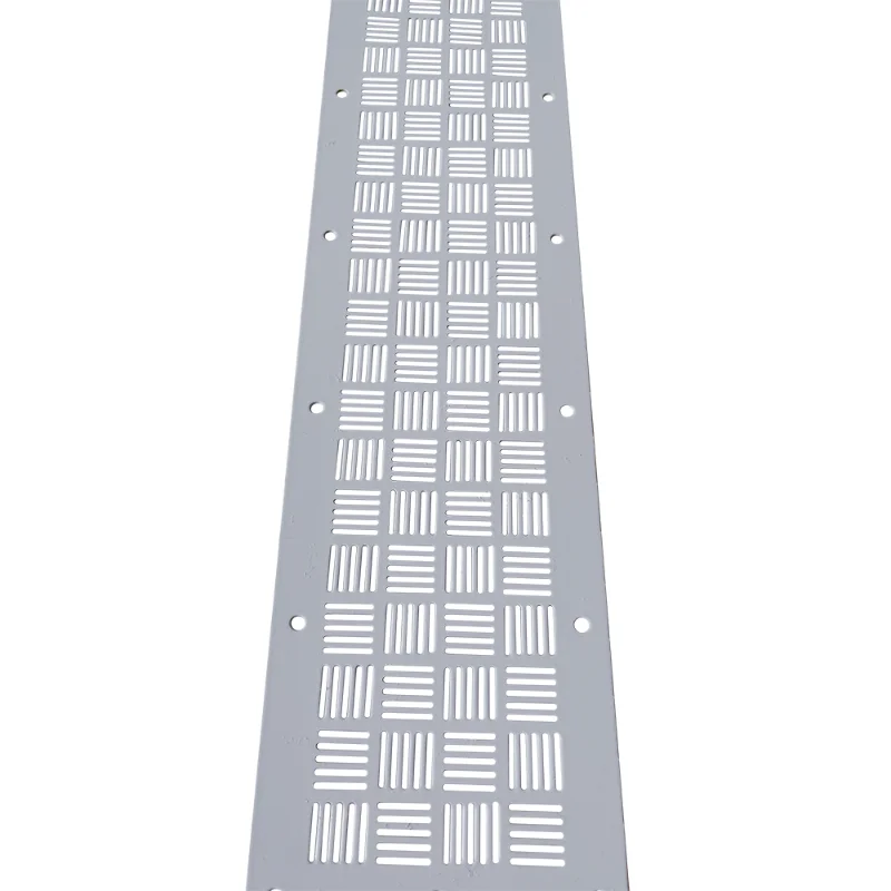 Air outlet aluminum perforated metal protection cover plate long holes combined perforated decorative plate - Image 3