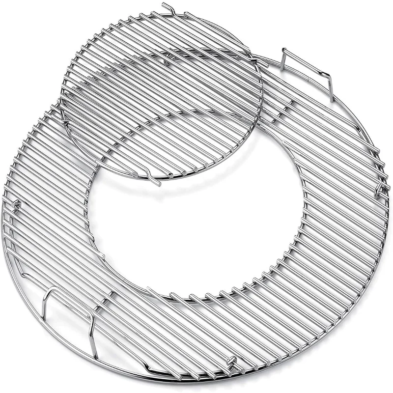 custom removable stainless steel BBQ grill grate mesh - Image 4