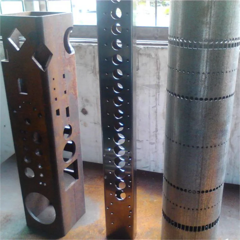 Metal pipe cutting hole truncation grooving high precision manufacturers Laser tube cutting technology