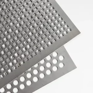 Customized round hole square hole perforated metal sheet