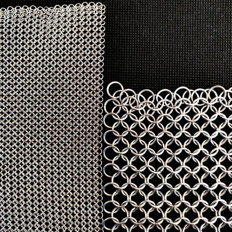 ring chain mail mesh for decoration - Image 2
