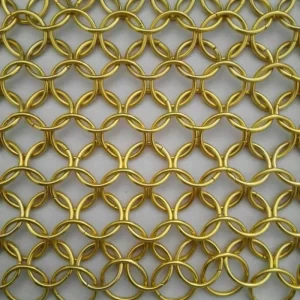 ring chain mail mesh for decoration