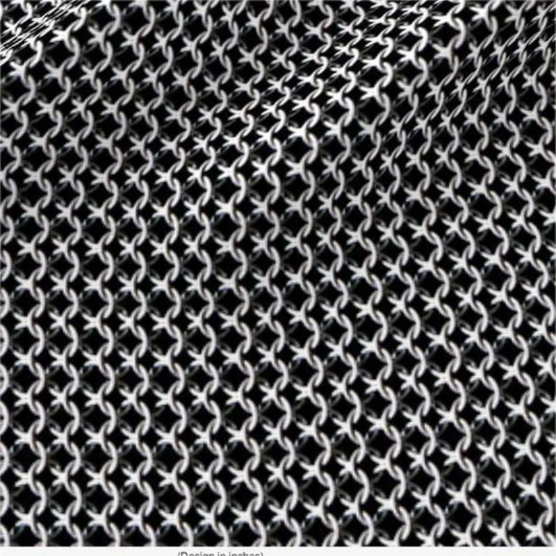 custom metal decoration curtain mesh - Image 2