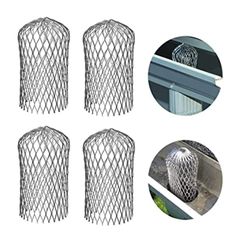 drain pipe Guard protective device aluminum expanded metal mesh tube - Image 2