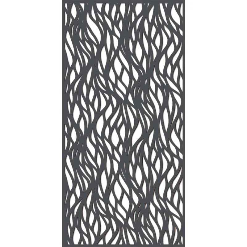 aluminum laser cut panel fence panel - Image 3