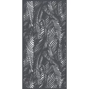 leaf shaped metal plate custom laser cutting opening