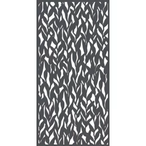 Nature elements CNC cut sheet metal