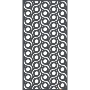 Art punching hole laser cut metal panel design production factory