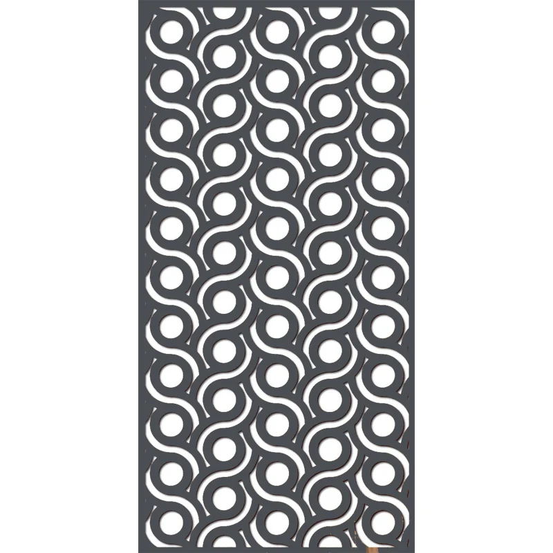 Art punching hole laser cut metal panel design production factory