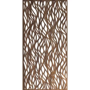 Irregular line combination pattern opening architectural decorative panel