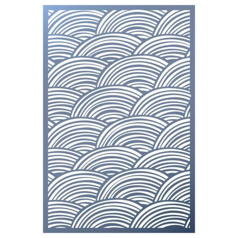 Art punching hole laser cut metal panel design production factory - Image 3