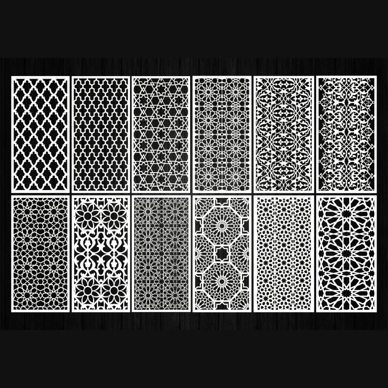 Art punching hole laser cut metal panel design production factory - Image 4