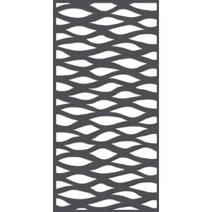 aluminum laser cut panel fence panel