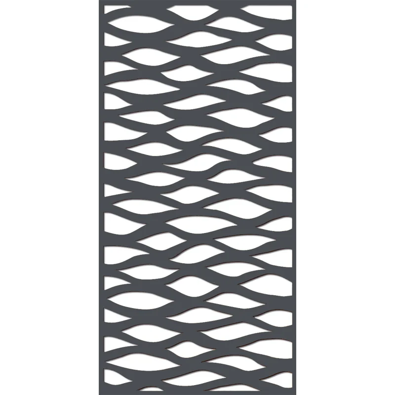 aluminum laser cut panel fence panel