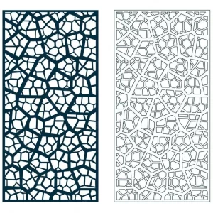 Composite pattern perforated sheet metal