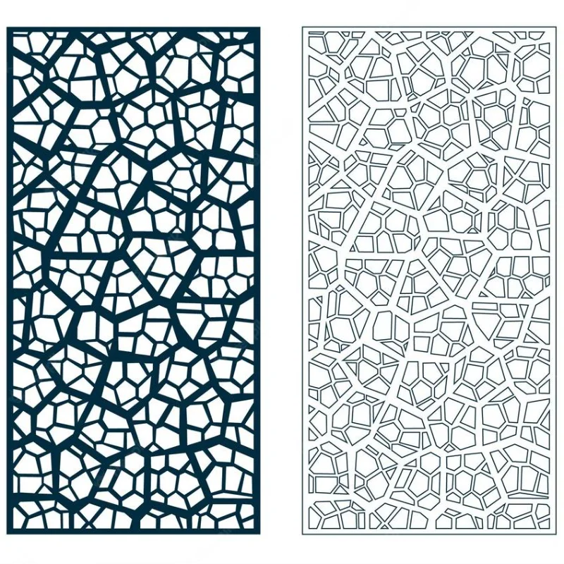 Composite pattern perforated sheet metal