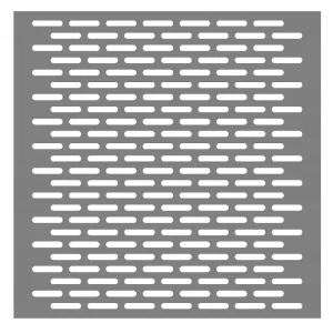 Oblong hole Oblong perforated metal,customized