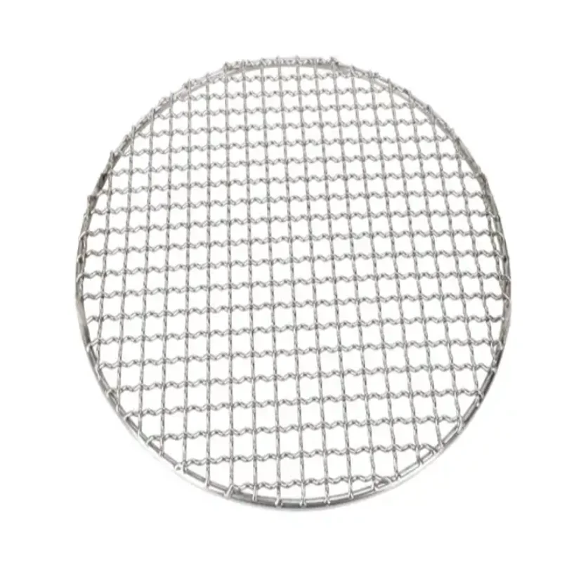Stainless steel circle charcoal Baking Net/ Round grill accessories - Image 2