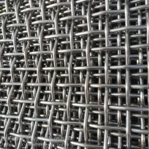 High hardness heavy duty iron mesh thick wire woven mesh