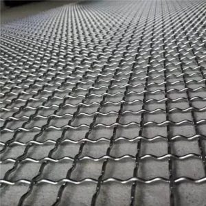 iron wire crimped mesh  steel wire mesh
