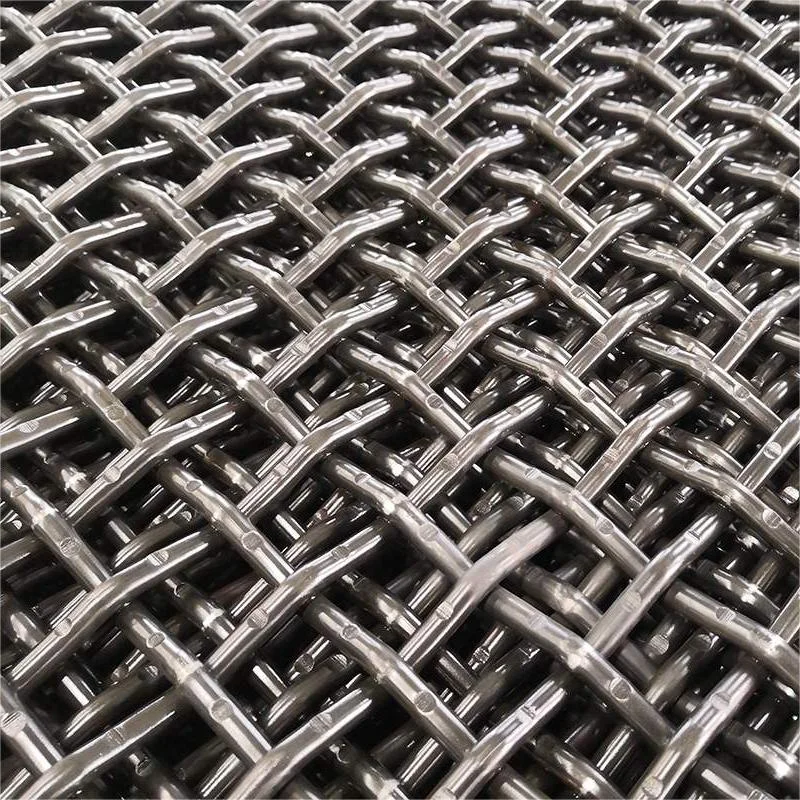04 Stainless steel crimped sieving woven wire mesh for vibrating screen - Image 4