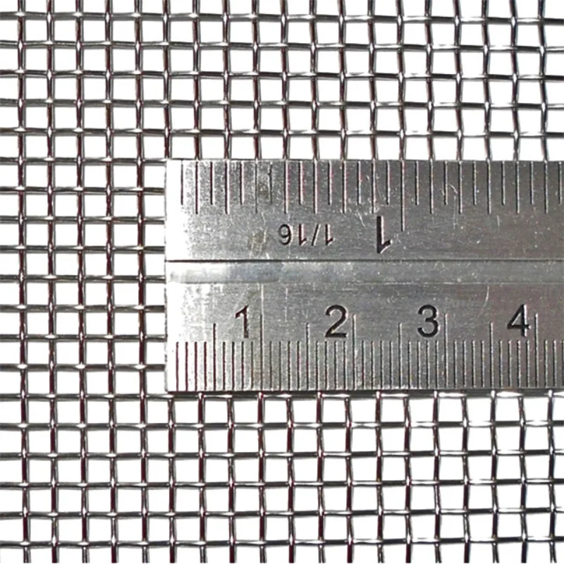 Wrapped edge stainless steel braided mesh overall edge braided mesh - Image 4