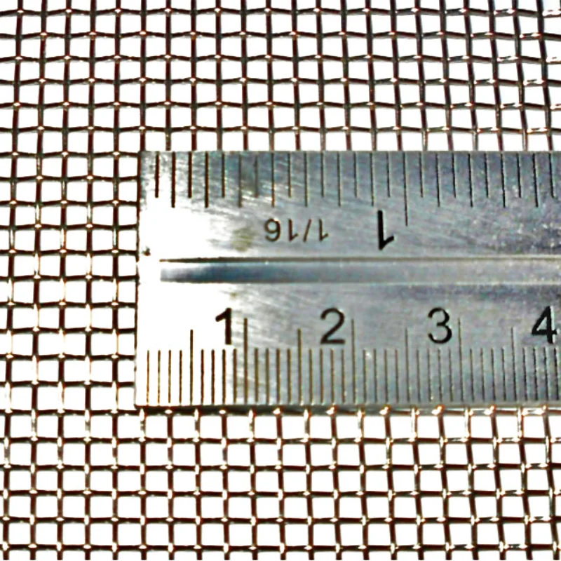 High quality Metal woven mesh 304 stainless steel plain weave wire mesh - Image 4