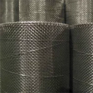 Wrapped edge stainless steel braided mesh overall edge braided mesh