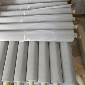High quality Metal woven mesh 304 stainless steel plain weave wire mesh