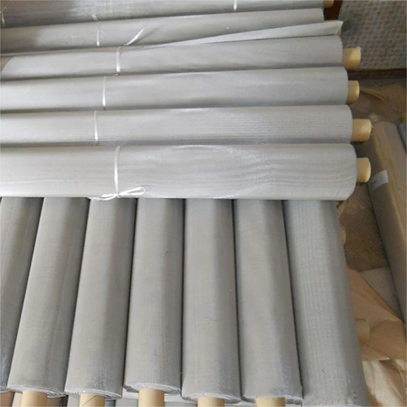 High quality Metal woven mesh 304 stainless steel plain weave wire mesh