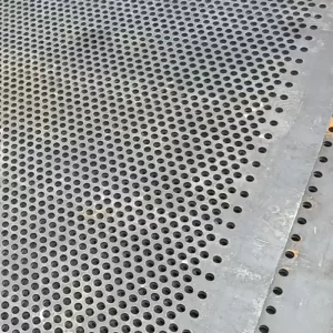 1mm hole stainless steel perforated plate