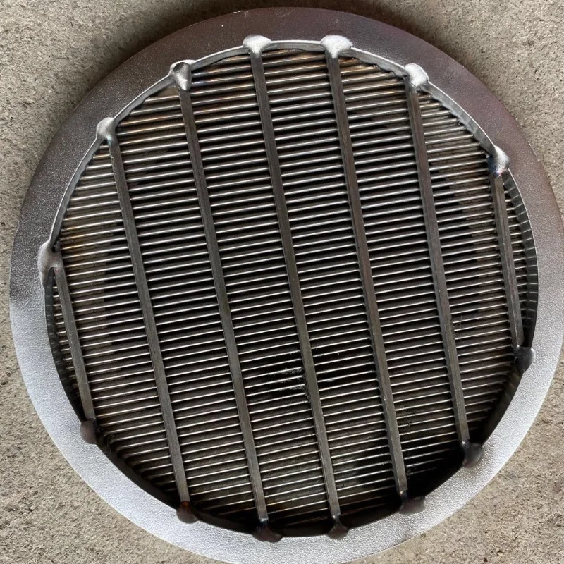 Custom round stainless steel wire wound sieve plate/Wedge-shaped wire seam mesh welded plate - Image 2