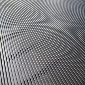 Stainless steel fine grille sieve plate strip grille/Strip wire welding filter screen