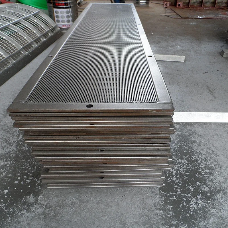 Custom wedge slit sieve plate/Trapezoidal wire screen plate