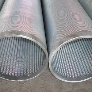 Custom stainless steel wedge slit mesh filter element/Self-cleaning filter rigid cartridge