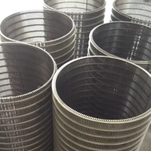 Stainless steel 304 316 wire wound screen, high pressure filter element tube