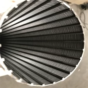 Custom filter cylinder sieve/trapezoid、Wedge-shaped stainless steel wire wrapped wire welded strip seam mesh tube