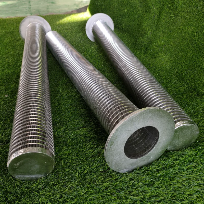 Waterworks stainless steel seam filter, seam screen, trapezoidal wire wound filter - Image 2
