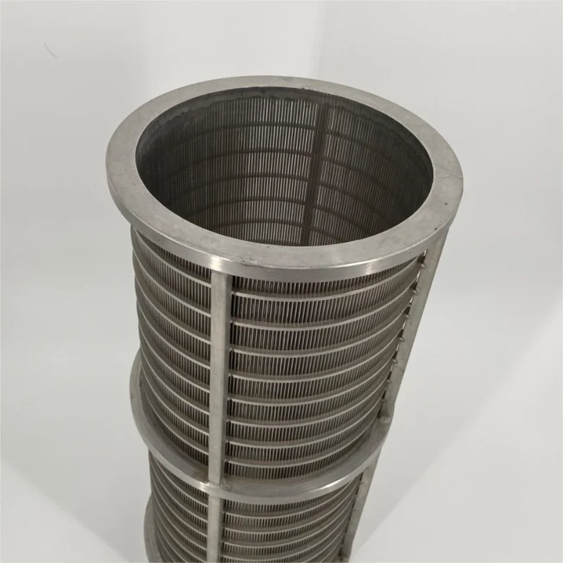 Custom industrial centrifugal filter separator stainless steel filter element/Trapezoidal wire seam mesh barrel/tube - Image 3
