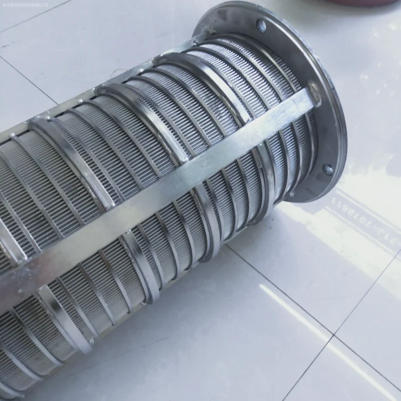Waterworks stainless steel seam filter, seam screen, trapezoidal wire wound filter - Image 3