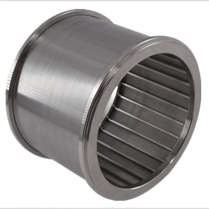 Filter cartridge V-shaped wedge wire filter cartridge