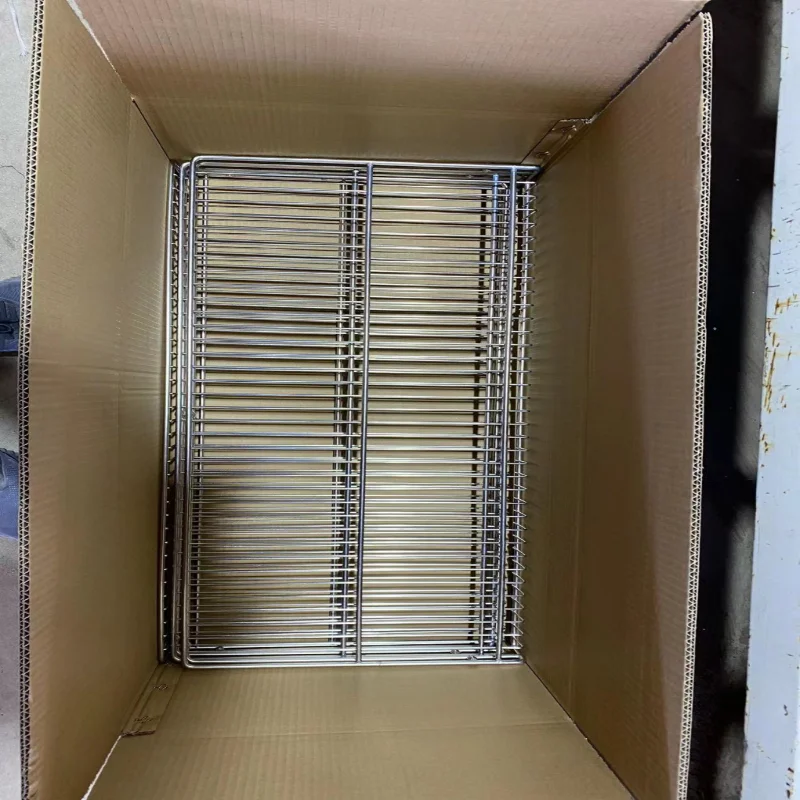 Frozen food turnover stainless steel wire tray/turnover containers - Image 4