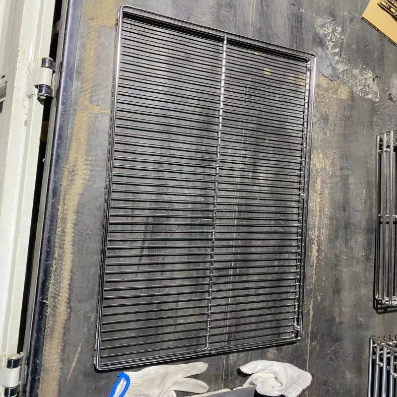 Frozen food turnover stainless steel wire tray/turnover containers - Image 3