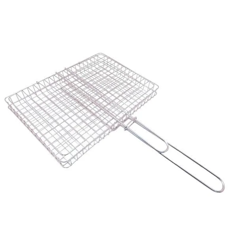 Stainless BBQ Net Barbecue Grill Wire Mesh Picnic Cooking - Image 3
