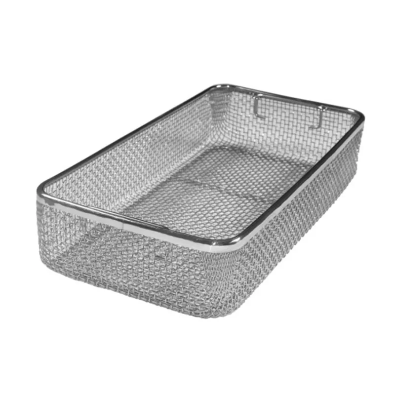 Extra Large Disinfection Wire Mesh Basket Metal Stainless Steel