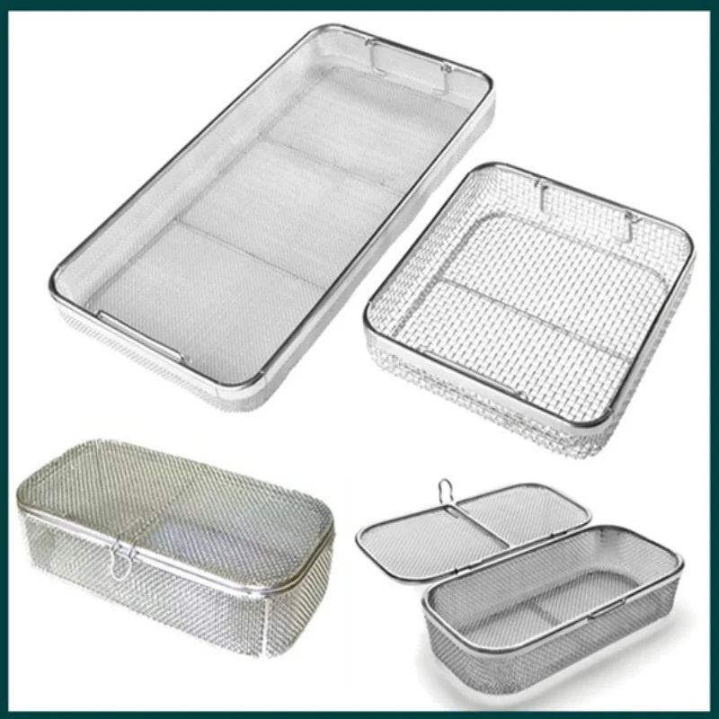 Electropolished Stainless Steel Wire Mesh Baskets With Lids - Image 3