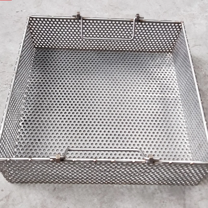 Stainless Steel Mesh basket Corrosion Resistance With Drop Handles - Image 3