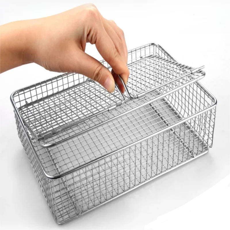 Electropolished Stainless Steel Wire Mesh Baskets With Lids